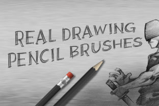 Download Real Drawing Pencil Brushes - Pencil brushes Collection
