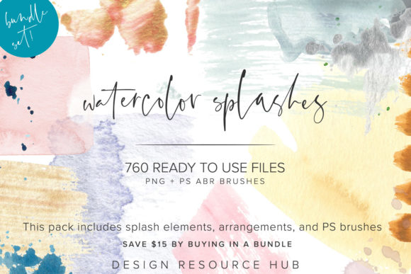 Download Watercolor Splash Pack - Premium Resources